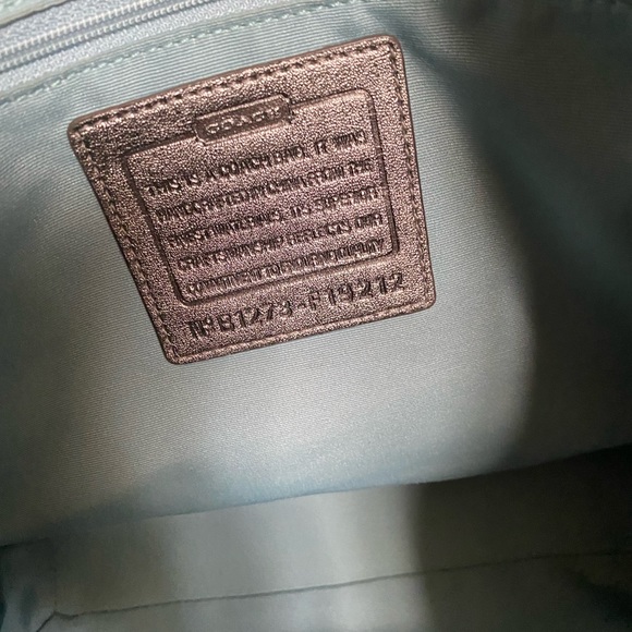 COACH BEACH PRINT BAG & ACCESSORIES EUC - Picture 11 of 16